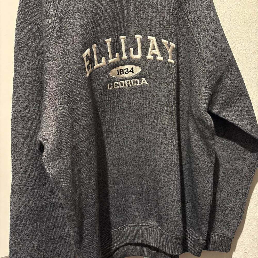 Basix of America Ellijay Georgia Sweatshirt Size XL Charcoal